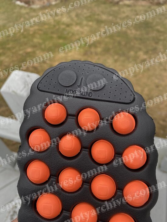 NIKE - Nike Mind Mule/Slides (Black/Orange) HQ4307-101 main image 4